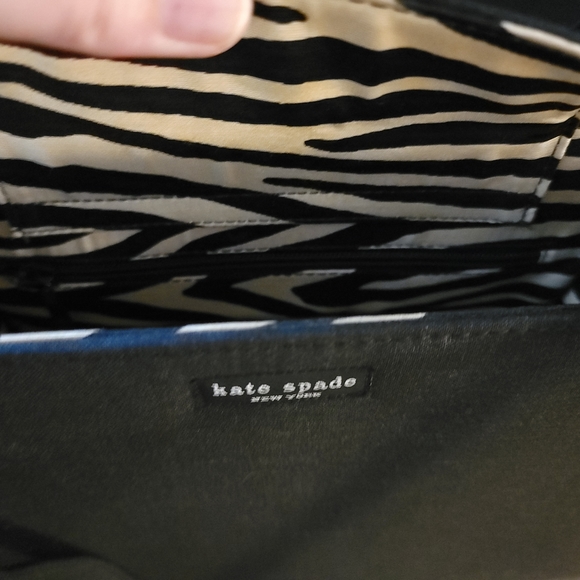 Kate Spade New York Black Denim Shoulder Bag - Picture 6 of 6